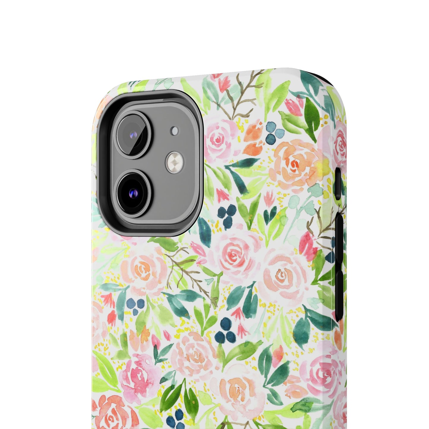 Floral Watercolor Tough Phone Case