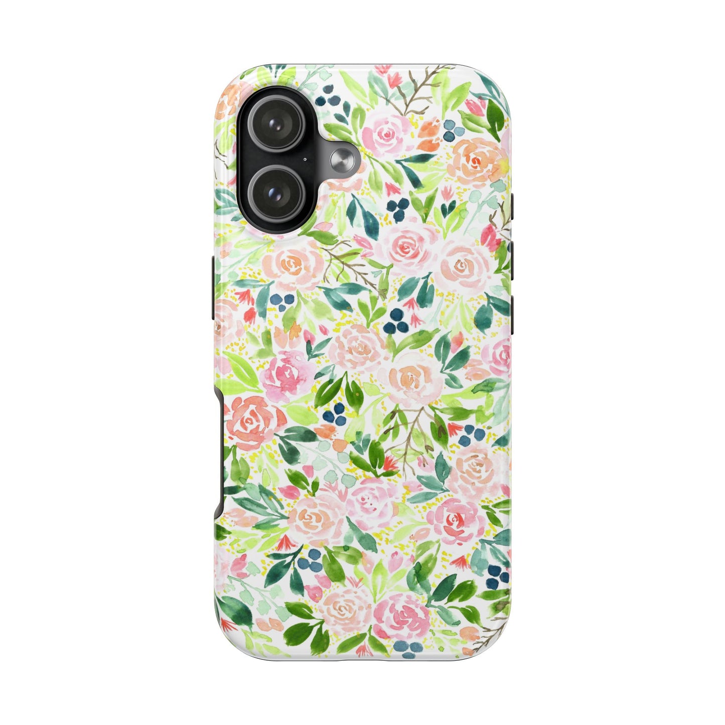 Floral Watercolor Tough Phone Case