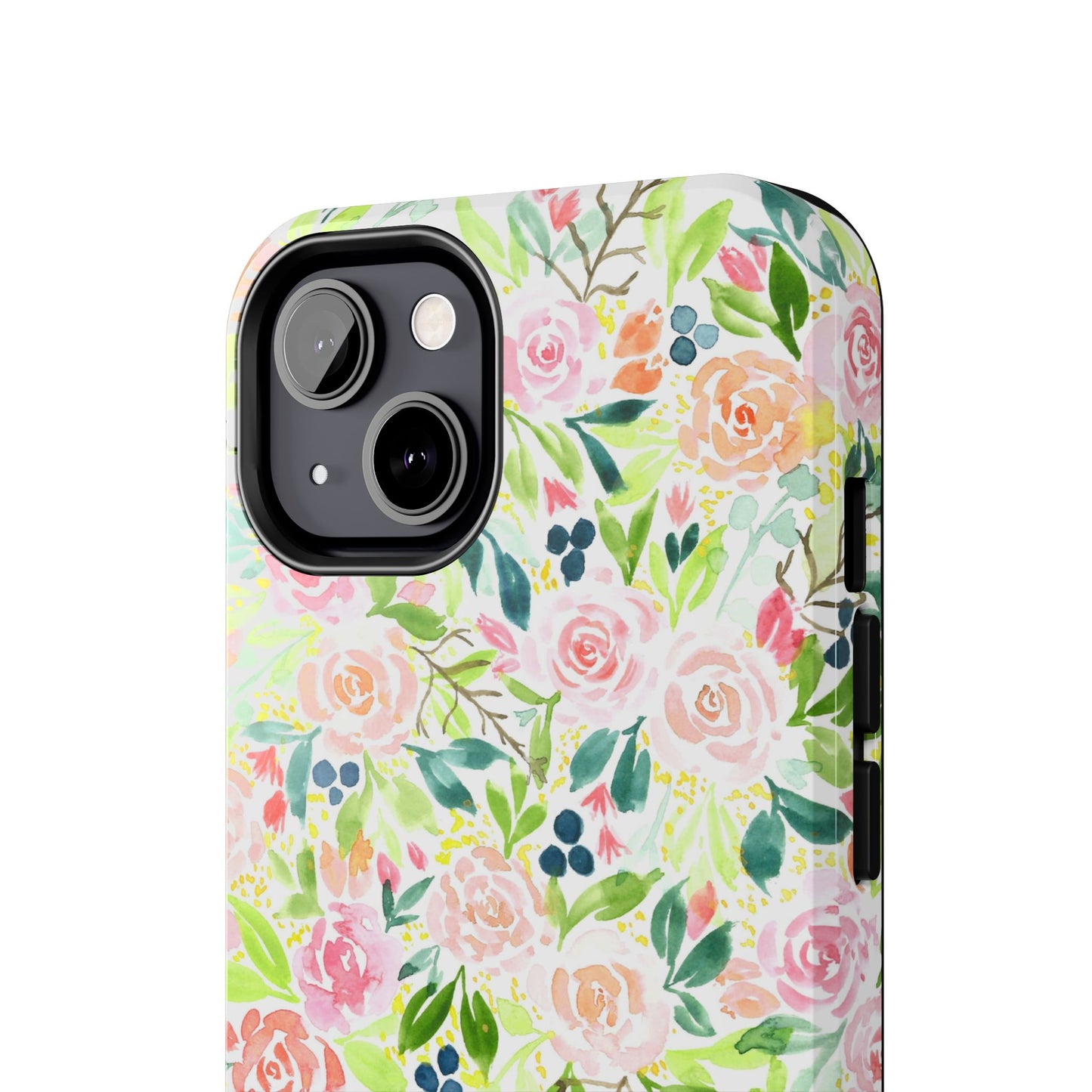 Floral Watercolor Tough Phone Case