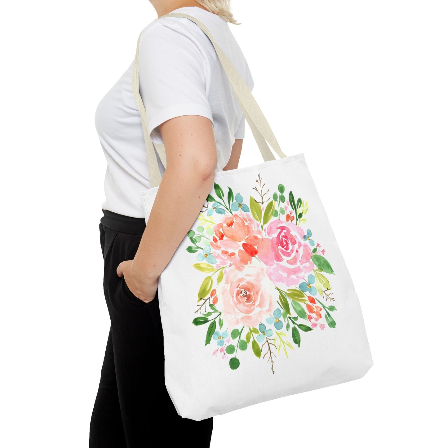 "It Is Written" Scripture Tote Bag