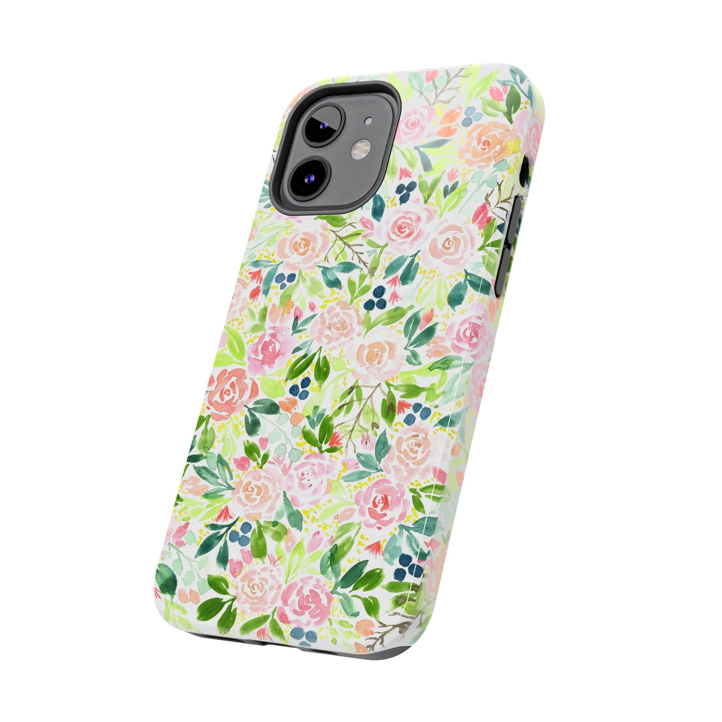 Floral Watercolor Tough Phone Case