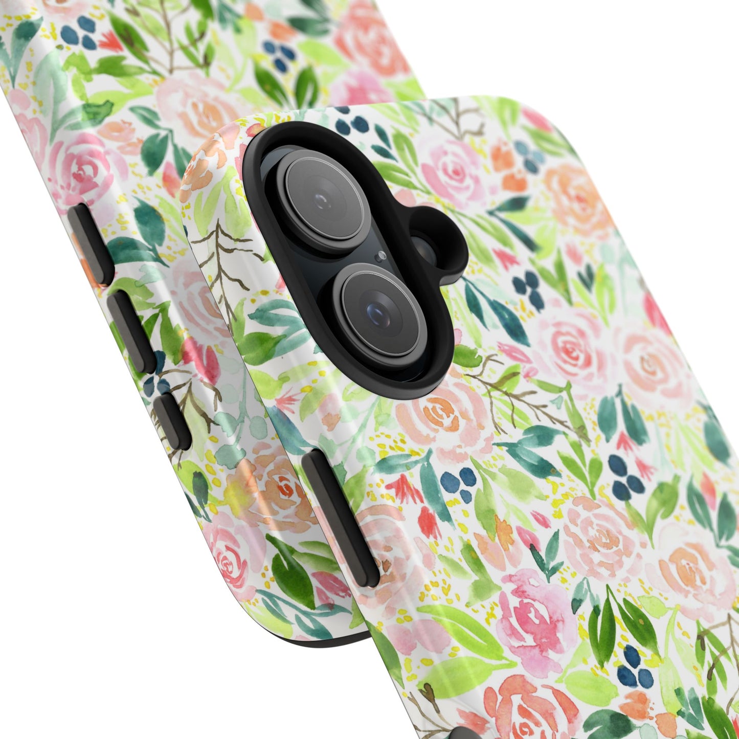 Floral Watercolor Tough Phone Case