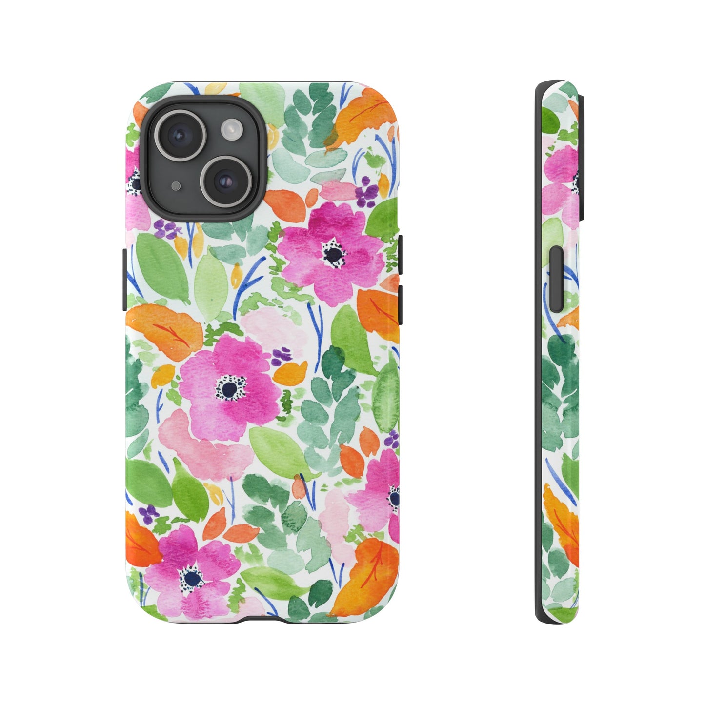 Summer Floral Tough iPhone Cases