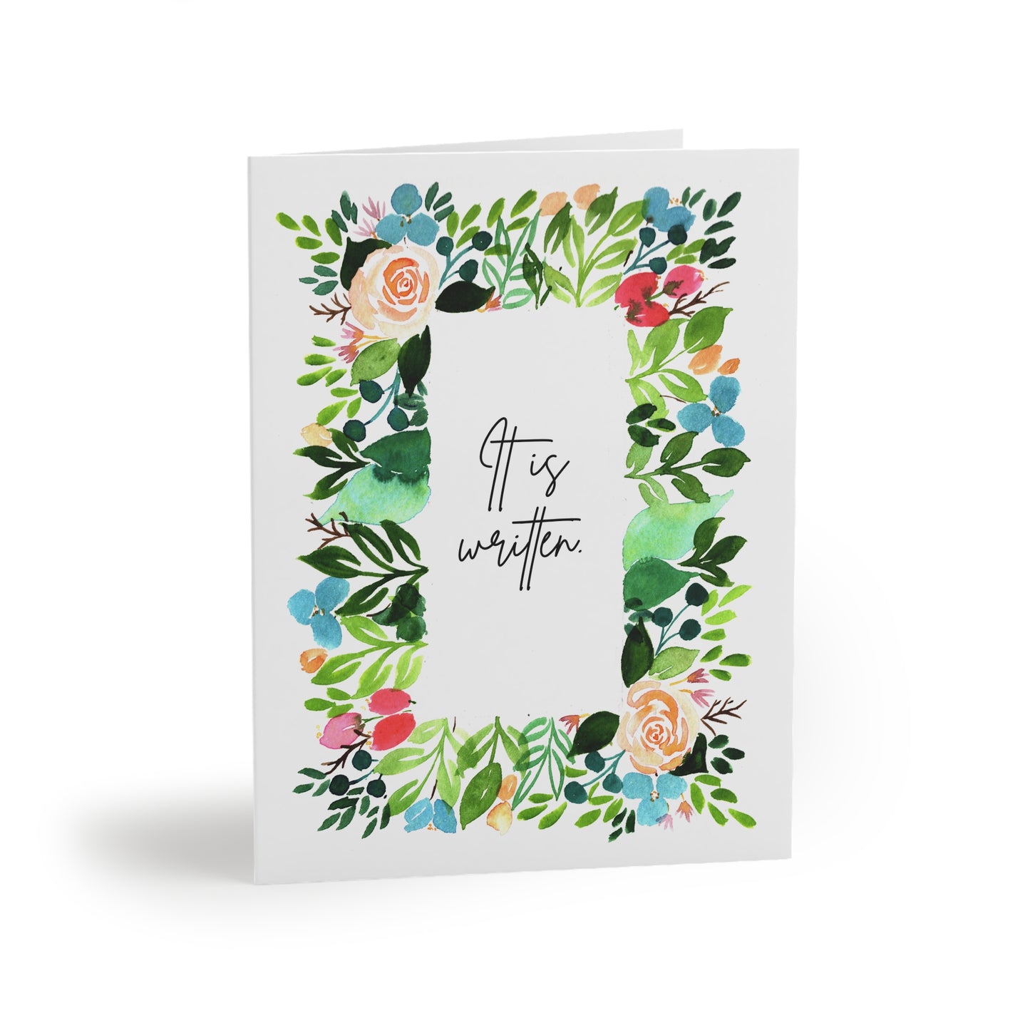 "It Is Written" Scripture Greeting Cards (Set of 8)