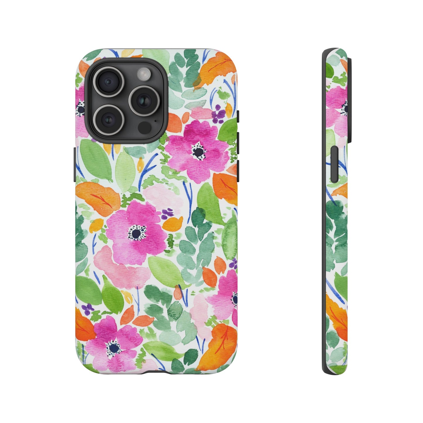 Summer Floral Tough iPhone Cases