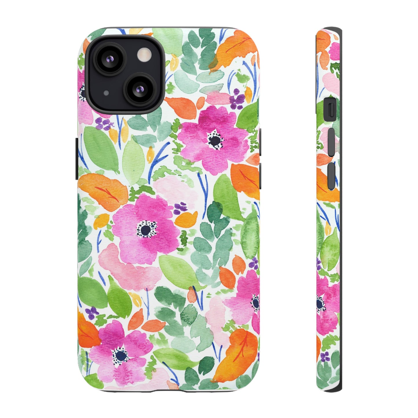 Summer Floral Tough iPhone Cases