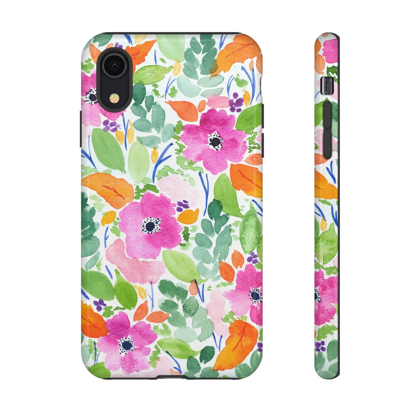 Summer Floral Tough iPhone Cases