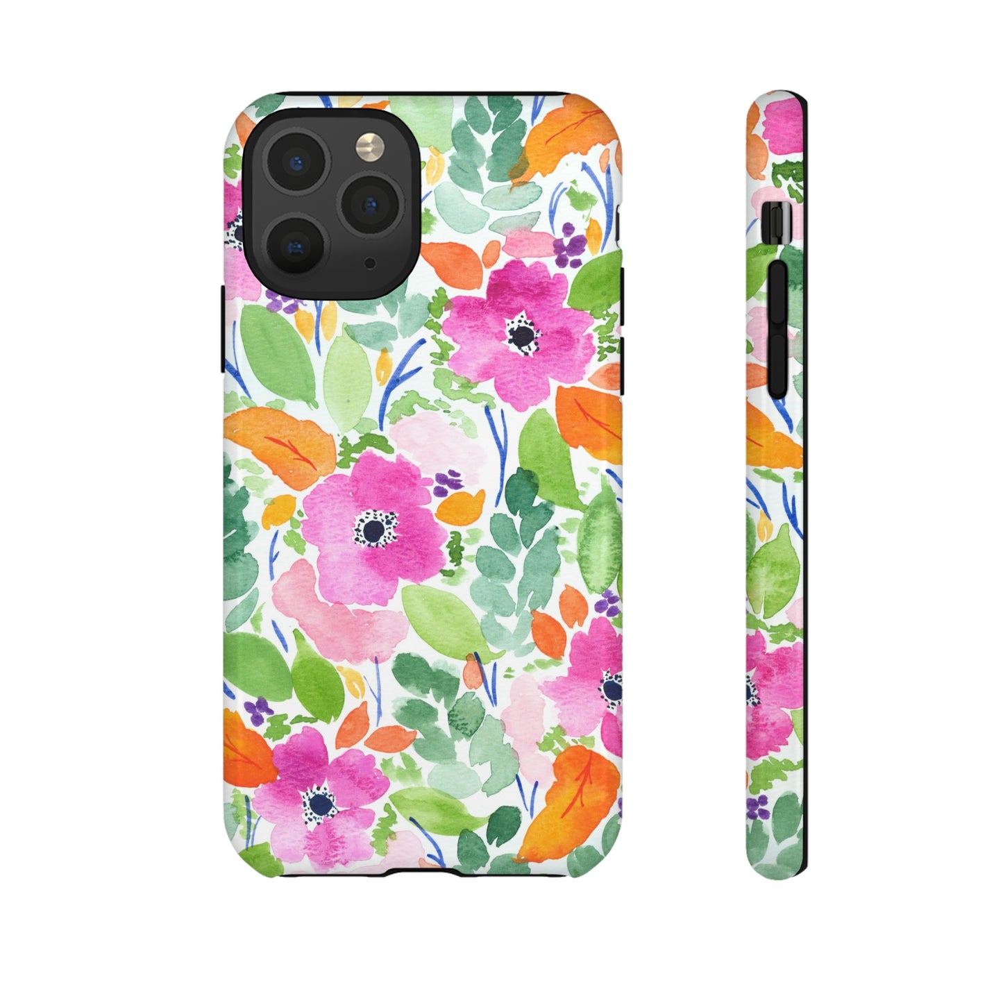 Summer Floral Tough iPhone Cases