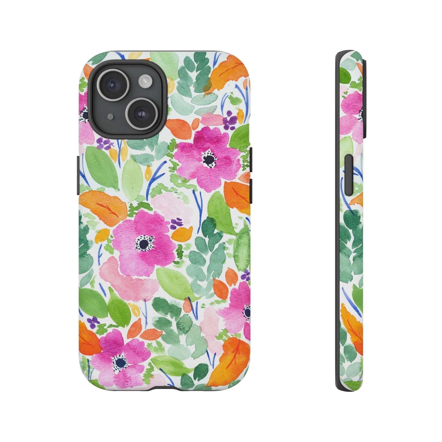 Summer Floral Tough iPhone Cases