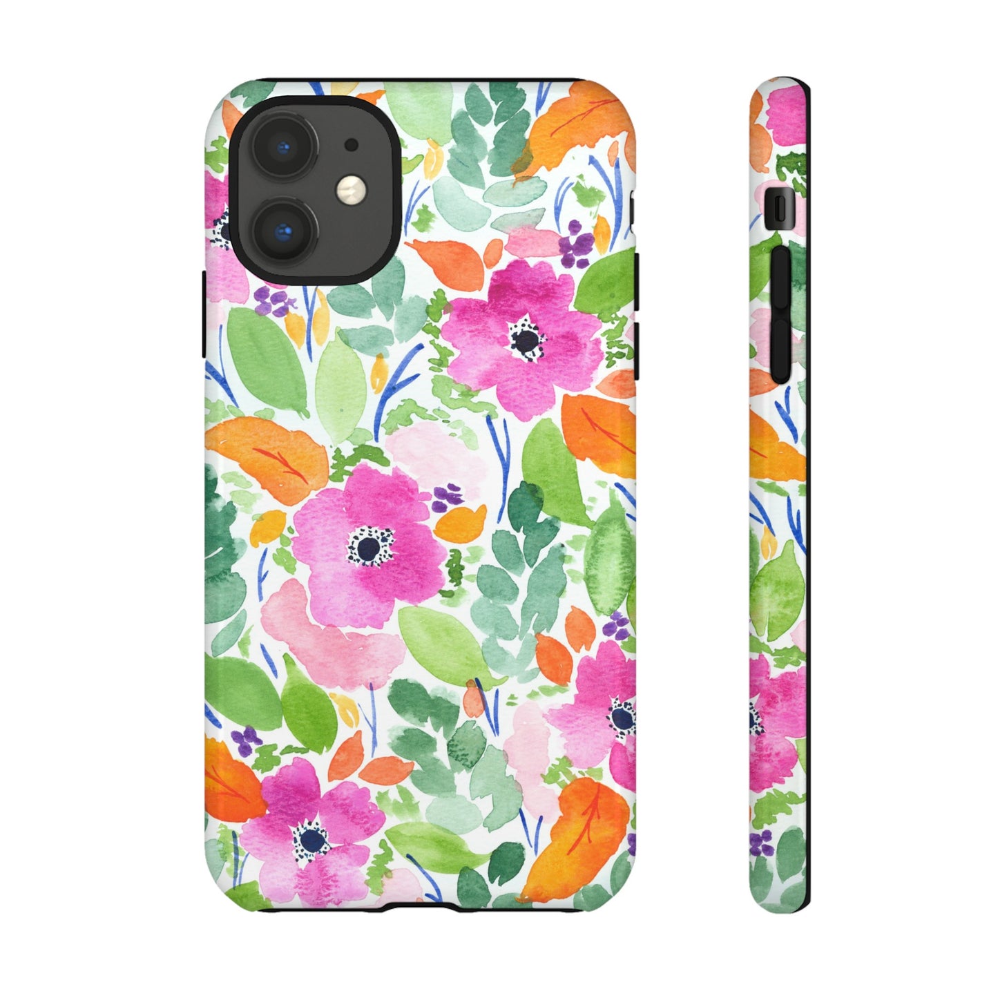 Summer Floral Tough iPhone Cases