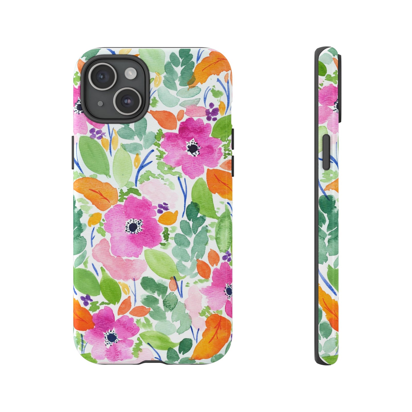 Summer Floral Tough iPhone Cases