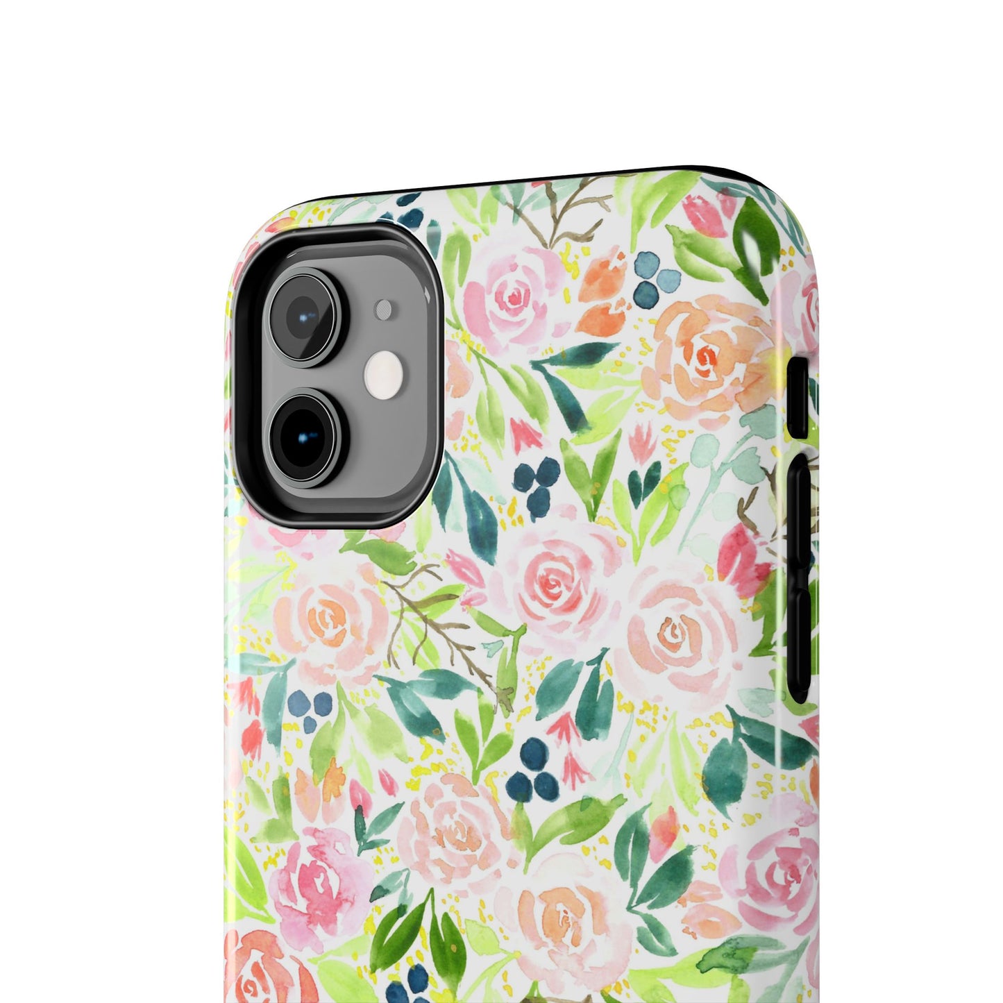 Floral Watercolor Tough Phone Case