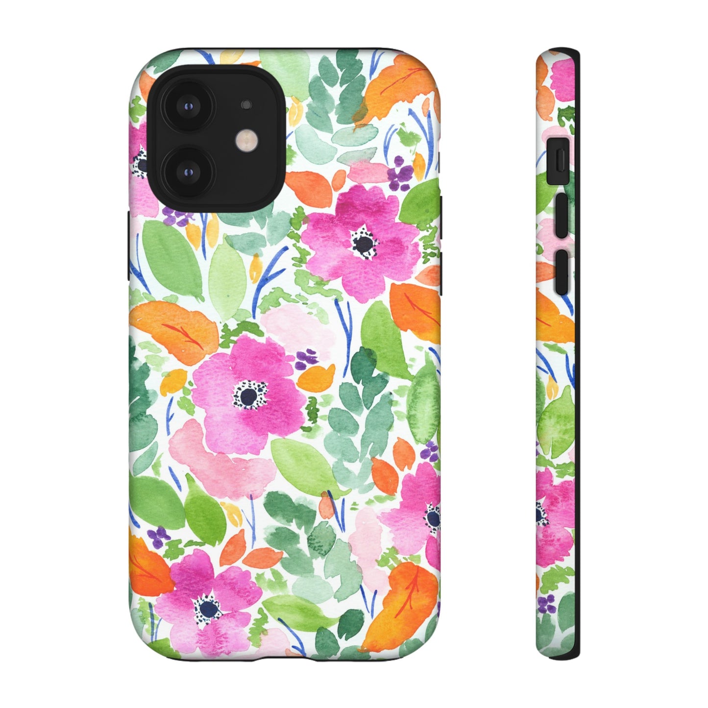 Summer Floral Tough iPhone Cases