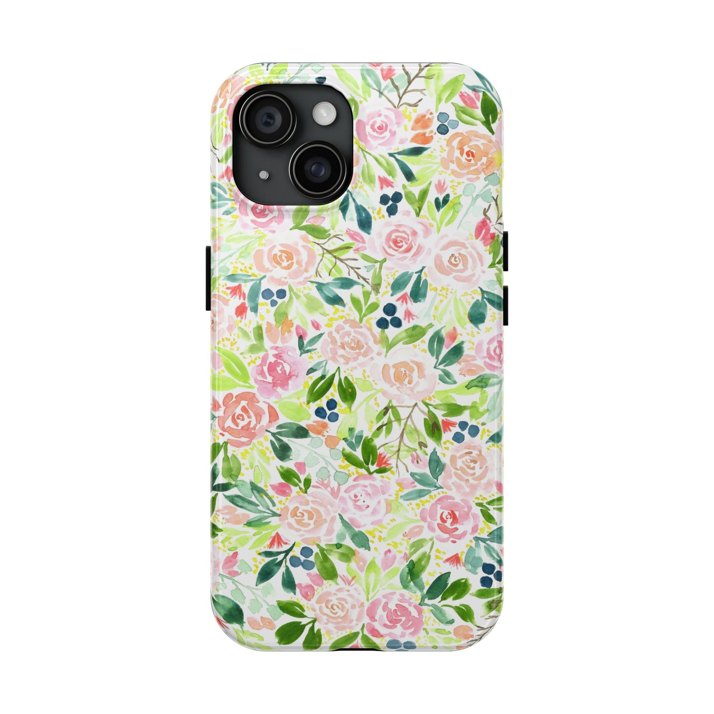 Floral Watercolor Tough Phone Case