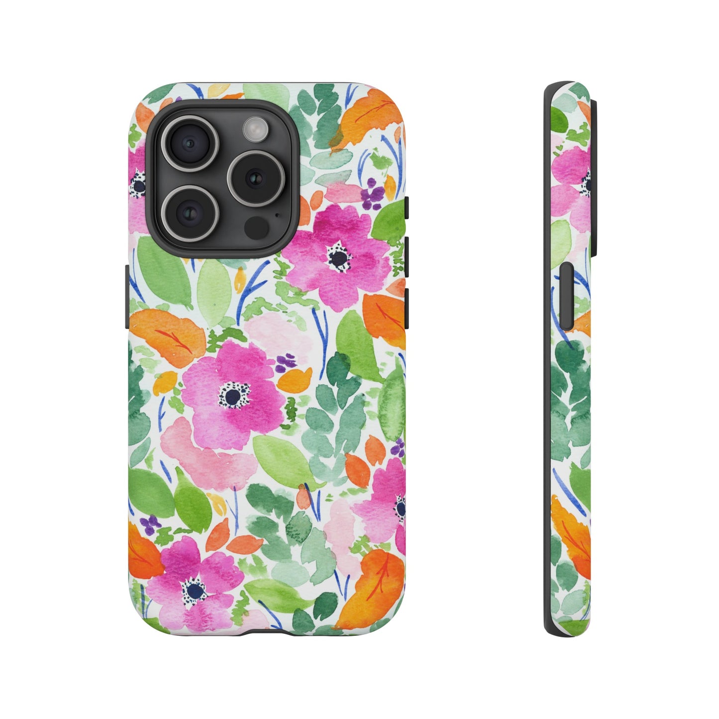 Summer Floral Tough iPhone Cases