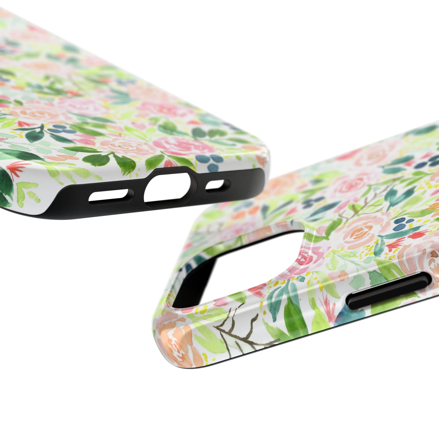 Floral Watercolor Tough Phone Case